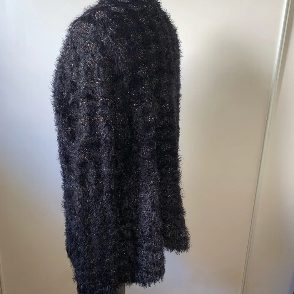 Alfani Eyelash Printed Cardigan Sweater‎